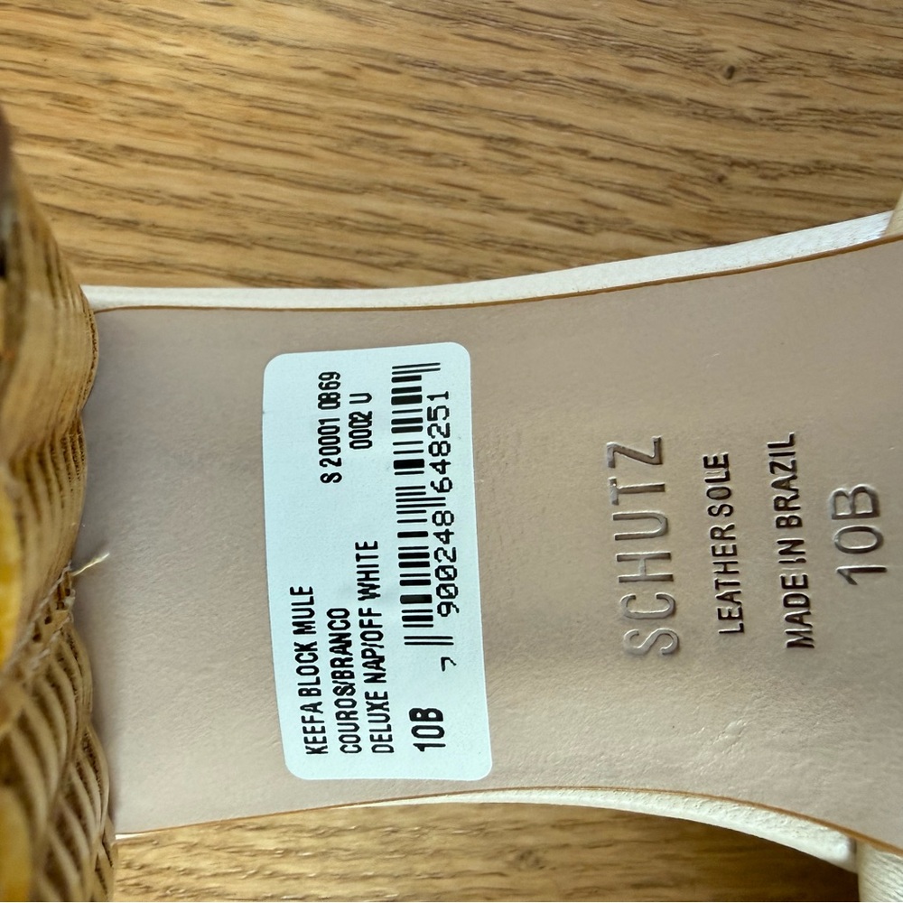NEW Schutz Women’s Keefa Slip on Mule Sandals 10 - Picture 5 of 7
